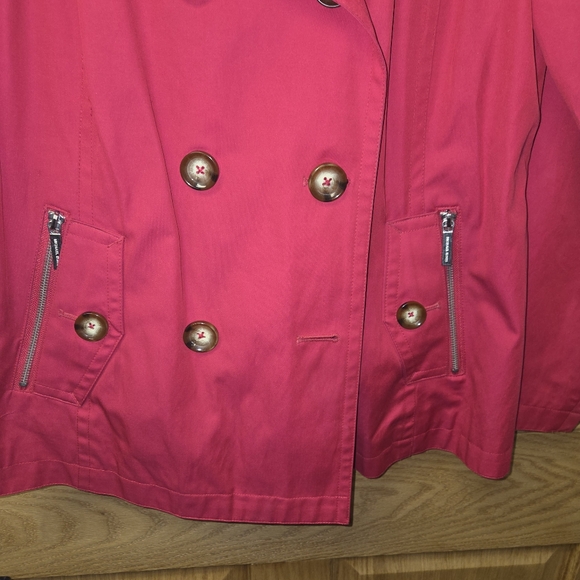 Gorgeous pink Michael Kors coat, women's size large - Picture 2 of 7